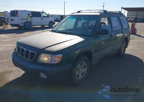 2002 Subaru Forester L from USA, damaged, VIN JF1SF63542G712173